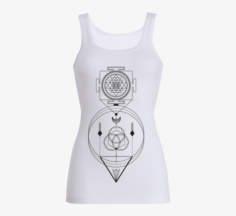 Tank Top - Sri Yantra - Sri Yantra, transparent png #4323539