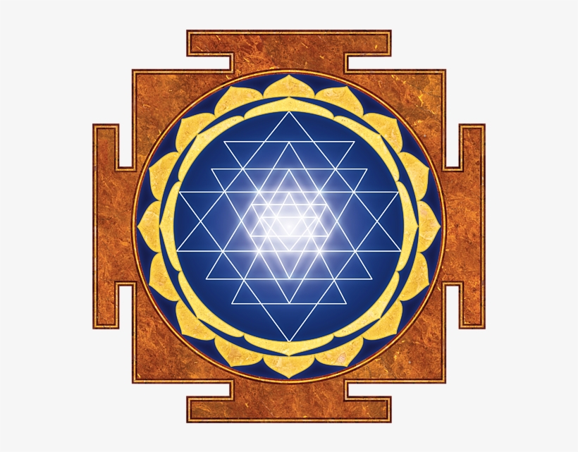 Bleed Area May Not Be Visible - Sri Yantra, transparent png #4323628