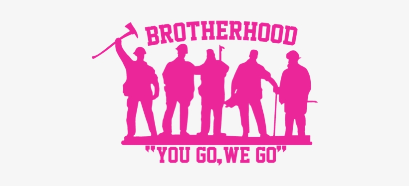 Brotherhood You Go We Go Window Decal - You Go , We Go, transparent png #4323663