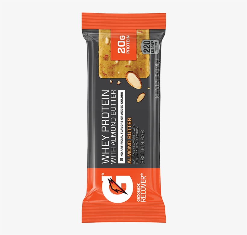 G Recover Almbutterbar Vanalm R=20181107 - Gatorade Almond Butter Bar, transparent png #4324258