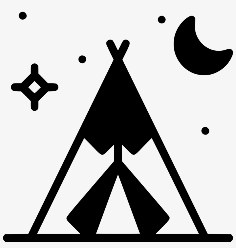Native American Tent - Clip Art Teepee Tent, transparent png #4324406