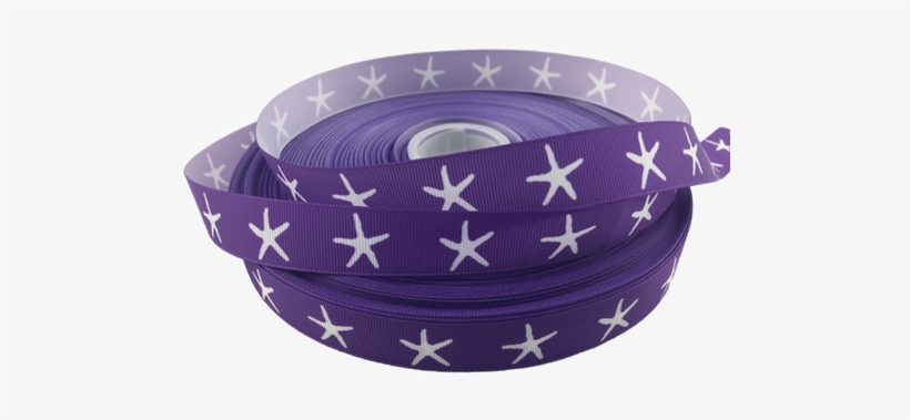Star Fish Grosgrain Ribbons 7/8\ - Ceramic, transparent png #4324463