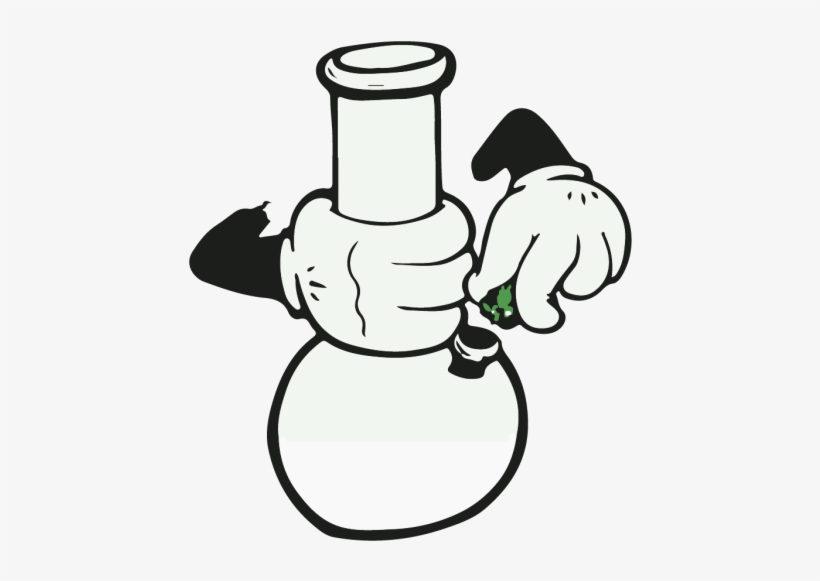 Image Black And White Stock Minnie Goofy Smoking Transprent - Weed And Bong Drawings, transparent png #4324548