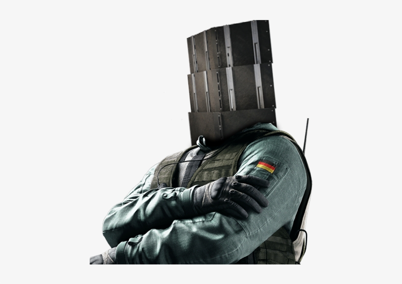 Fluffeverytime Someone Does The Shield Bug With Jäger - Rainbow Six Siege Gamer, transparent png #4324866