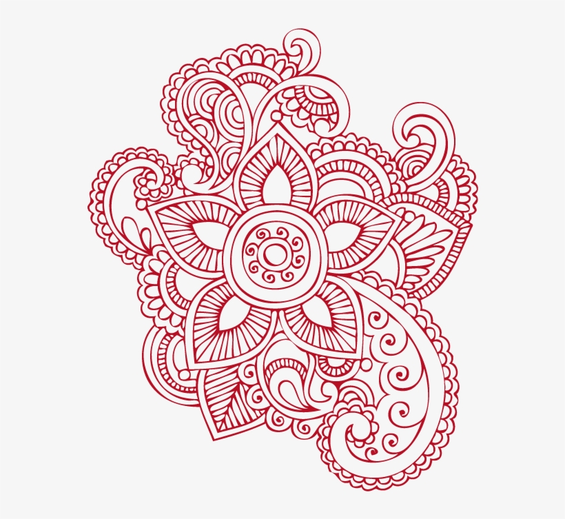Henna Intensive And Retreat Wix - Colorful Henna Drawings Transparent, transparent png #4326440