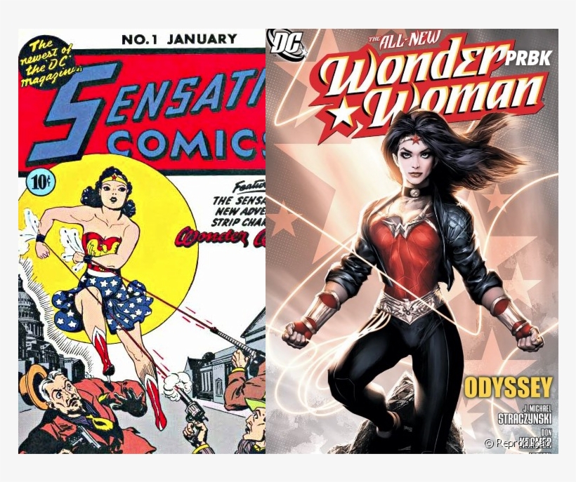 A Mulher Maravilha Abandonou A Saia Longa E Investiu - Wonder Woman: Odyssey [book], transparent png #4327368