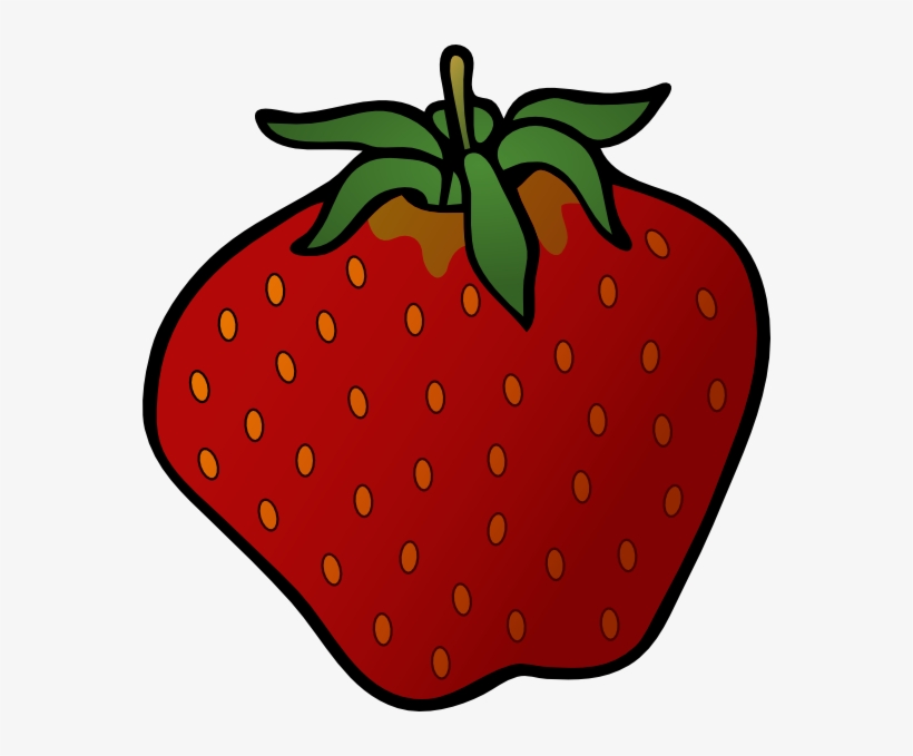 Original Png Clip Art File Strawberry 4 Svg Images, transparent png #4327394
