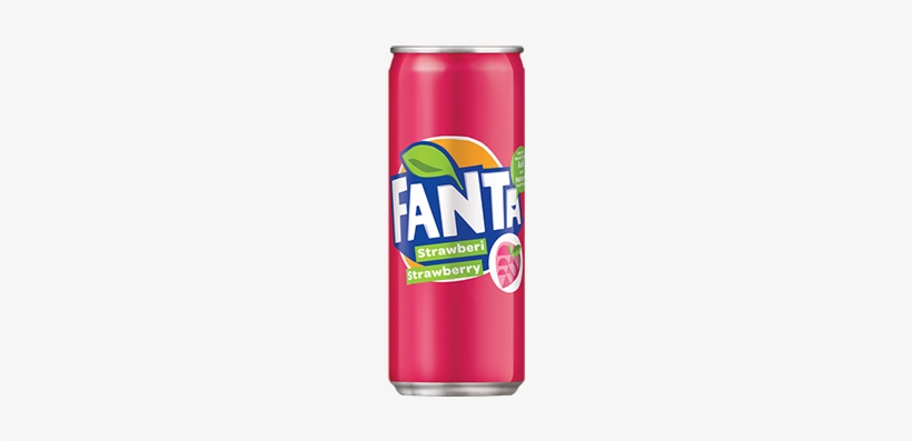 Fanta Strawberry - Soft Drink, transparent png #4327615