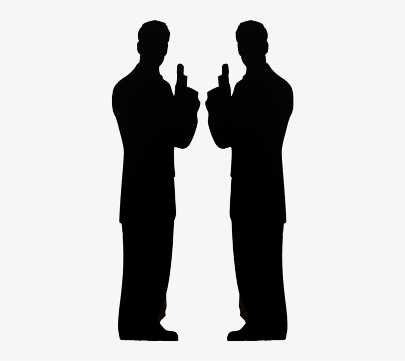 Secret Agent James Bond Silhouette - Human, transparent png #4327934