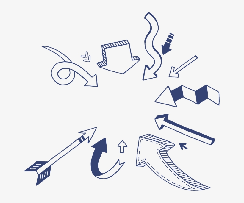 Blog Chapters - Liebe-pfeil-entwurf Rechteckiger Aufkleber, transparent png #4328018