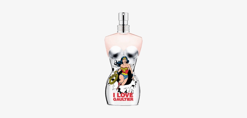 Classique Mulher Maravilha Edt Perfume Feminino - Jean Paul Gaultier Classique Wonder Woman Eau Fraiche, transparent png #4328093