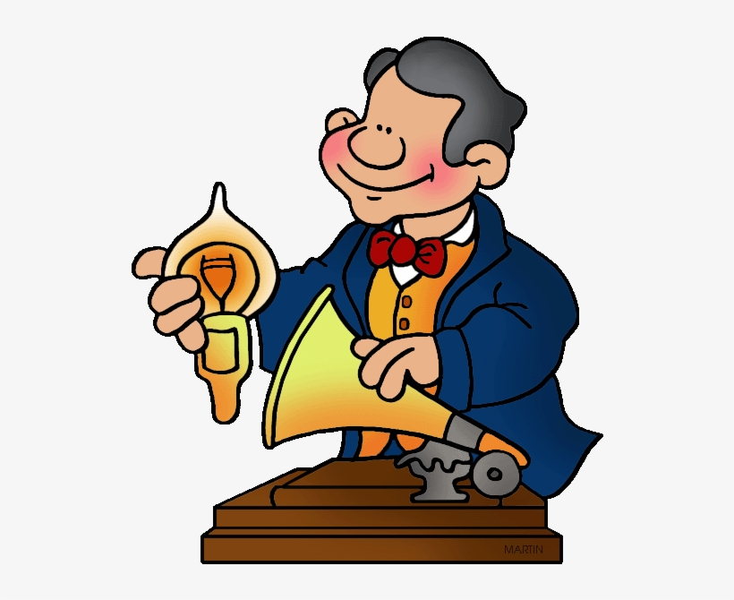 Edison Clipart, transparent png #4328312