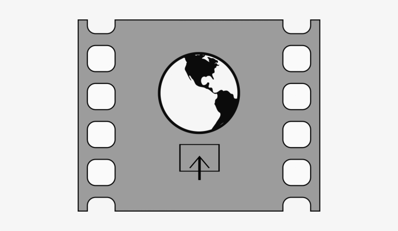 Design,digital Media,display,video Editing,upload,movie,tv, - Earth Black And White Cartoon, transparent png #4328463