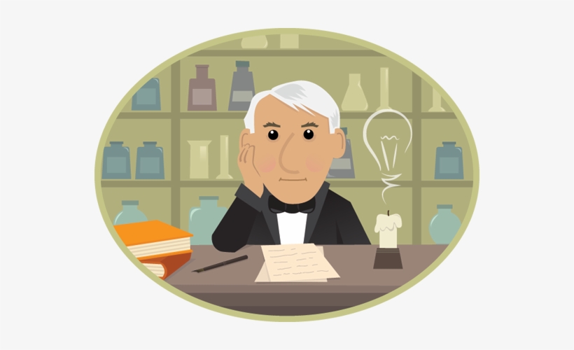 Thomas Edison - Thomas Edison Fun, transparent png #4328703