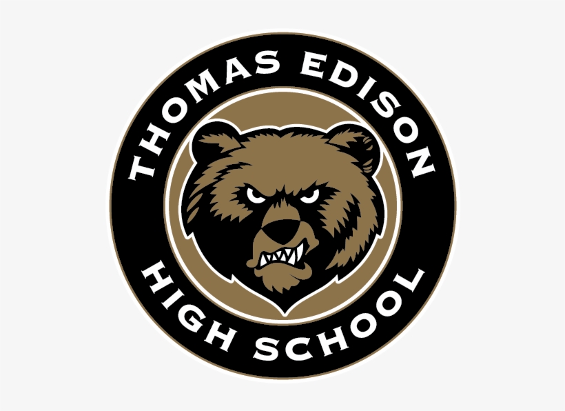 Thomas Edison High School Logo - Edison High School Logo, transparent png #4328976