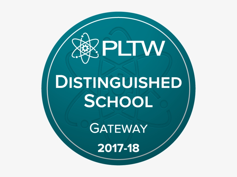 Project Lead The Way Distinguished School Badge - Woodford Reserve, transparent png #4329125