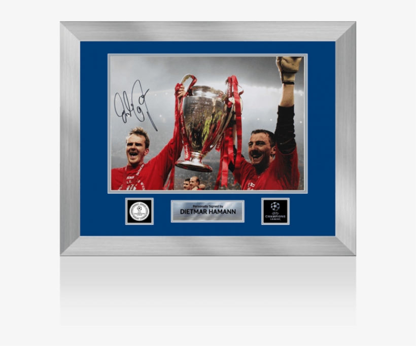 Skip To The End Of The Images Gallery - Dietmar Hamann Official Uefa Champions League Signed, transparent png #4329248