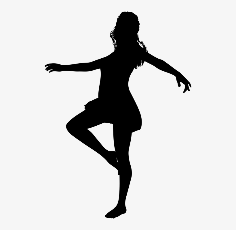 Woman Dancing Clipart, transparent png #4329419