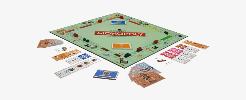 Monopoly Board Picture - Hasbro Zynga Cityville Monopoly, transparent png #4329704