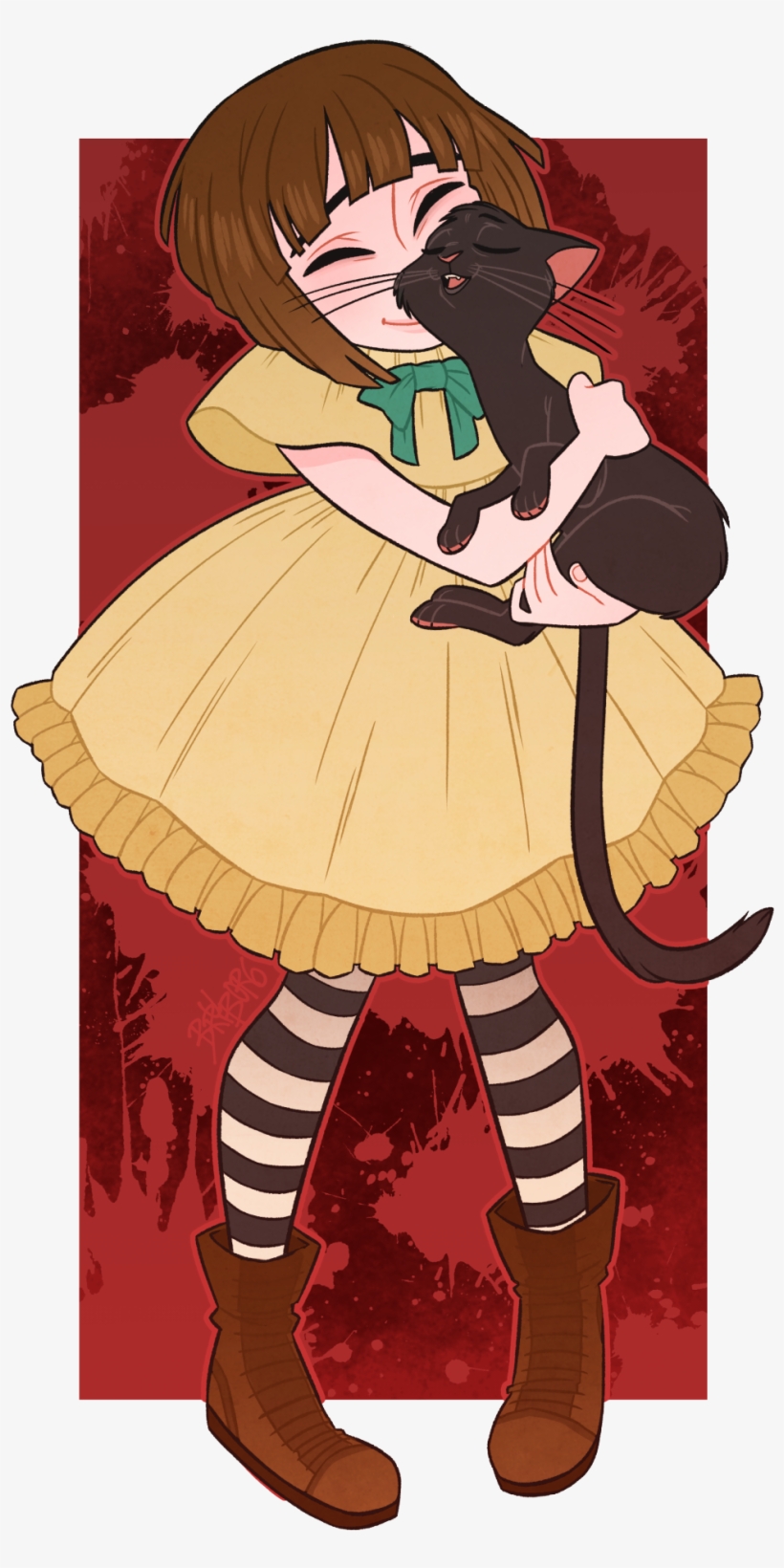 D I Watched The Full Lets Play Of Fran Bow When It - Cute Fran Bow Fanart, transparent png #4329722