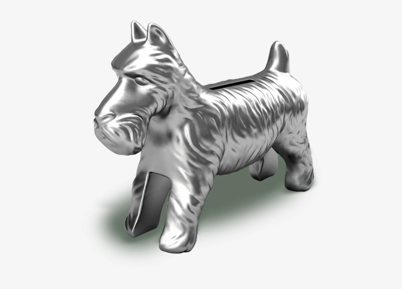 Package Contains One Large Token Bank - Monopoly Dog Oversized Token Bank, transparent png #4329780
