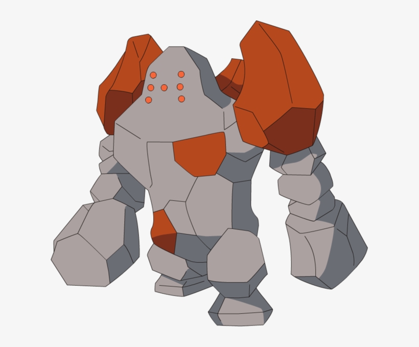 377regirock Ag Anime - Imagenes De Pokemon Regirock, transparent png #4330323