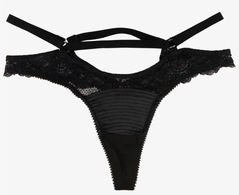 Dita Von Teese Madam X G-string Zwart, transparent png #4330658
