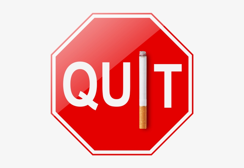 Quit Smoking Sign - Help Stop Smoking Sign, transparent png #4331117