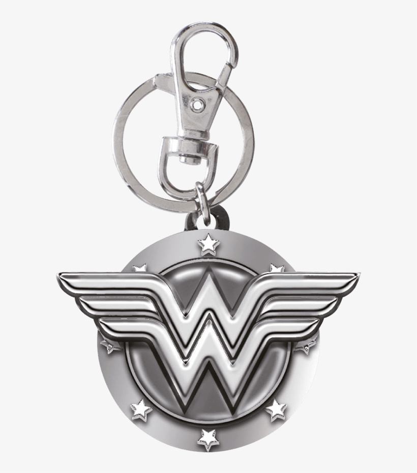 Wonder Woman Logo Keychain - Wonder Woman Car Emblems, transparent png #4331491