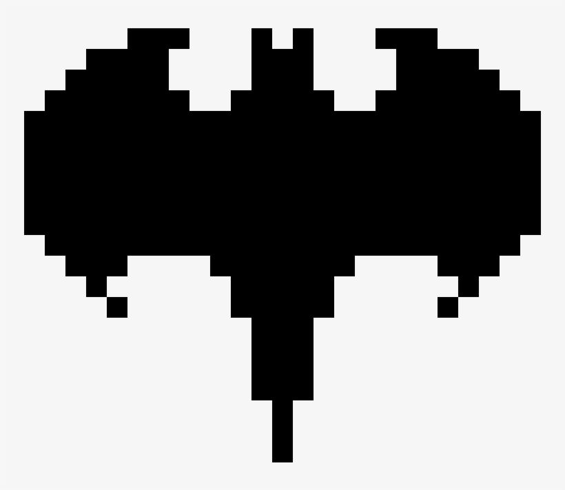 Batman Logo - Kiss Pixel Png, transparent png #4331578