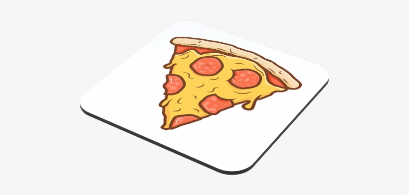 Pizza Slice Coaster - English Muffin, transparent png #4331702