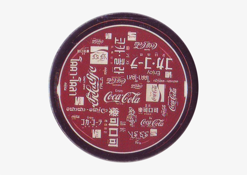 Collect A Card > Coca Cola Collection > Series 1 03 - Coca Cola Logo In Different Languages, transparent png #4331816