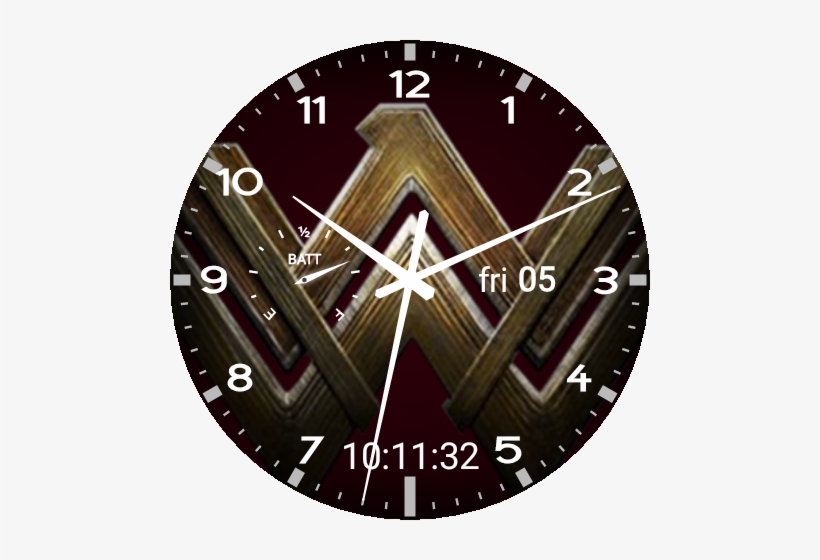 Wonder Woman - Wall Clocks, transparent png #4332217
