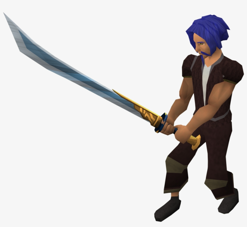 Runescape Katana, transparent png #4332255
