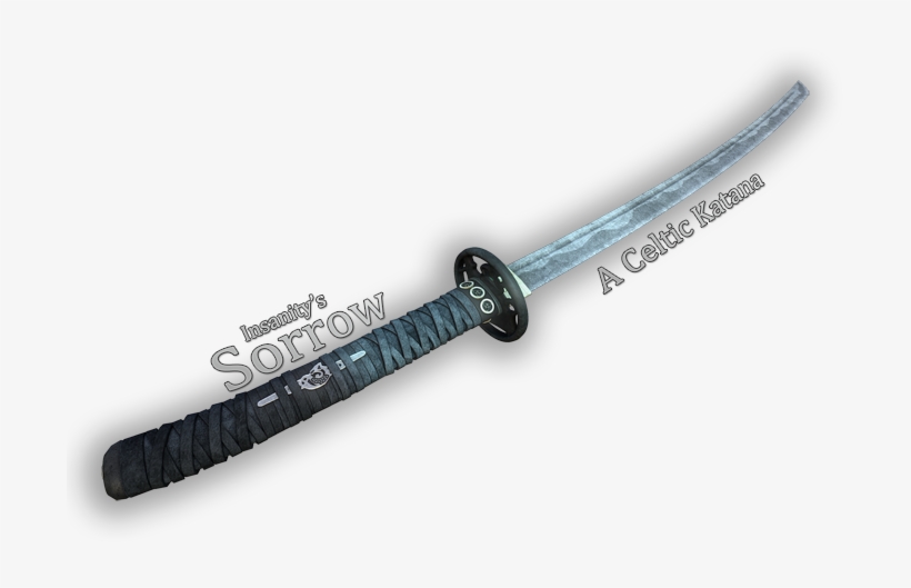 Celtickatana Title - Sabre, transparent png #4332322
