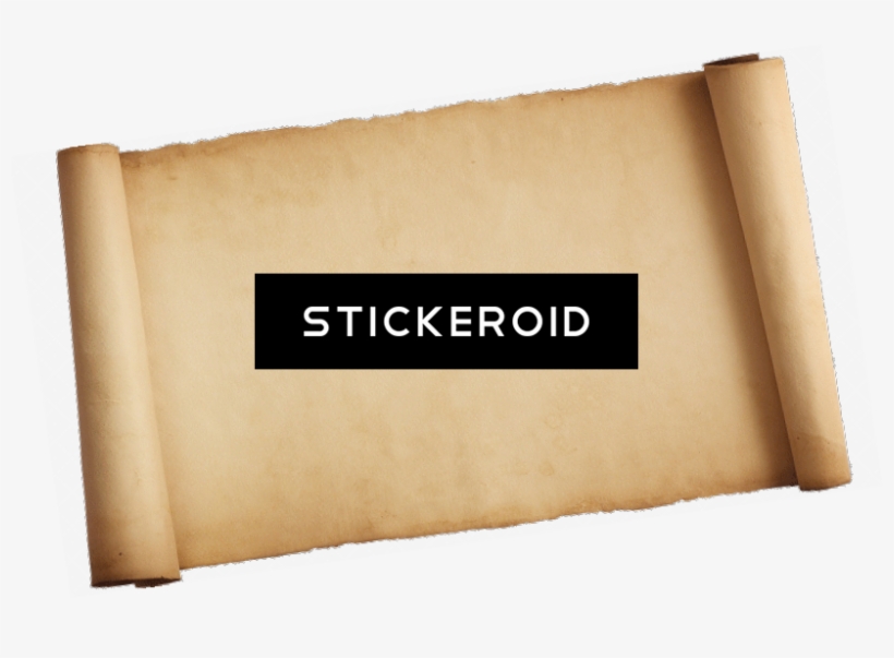 Golden Red Scroll Banner - Paper, transparent png #4332325