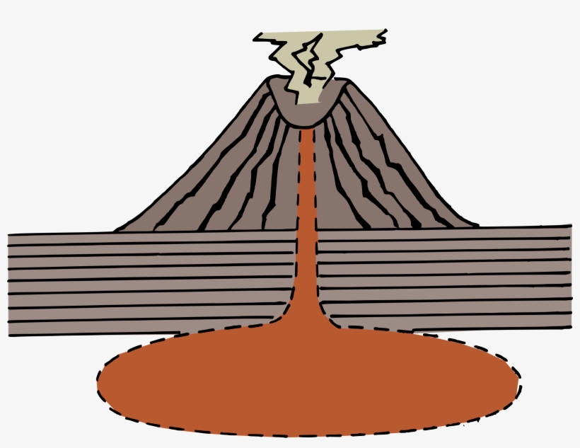 Volcano Transparent Png - Volcano Clipart, transparent png #4332327