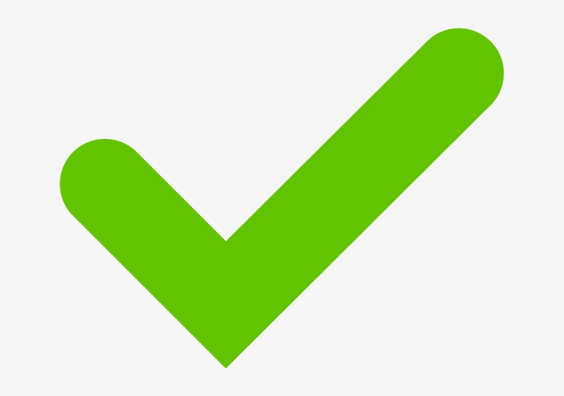 Gw Landing Page Check Mark - Tick Green Icon, transparent png #4332458