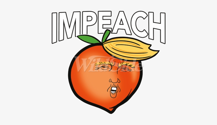 Impeach Trump Peach - Donald Trump, transparent png #4332594