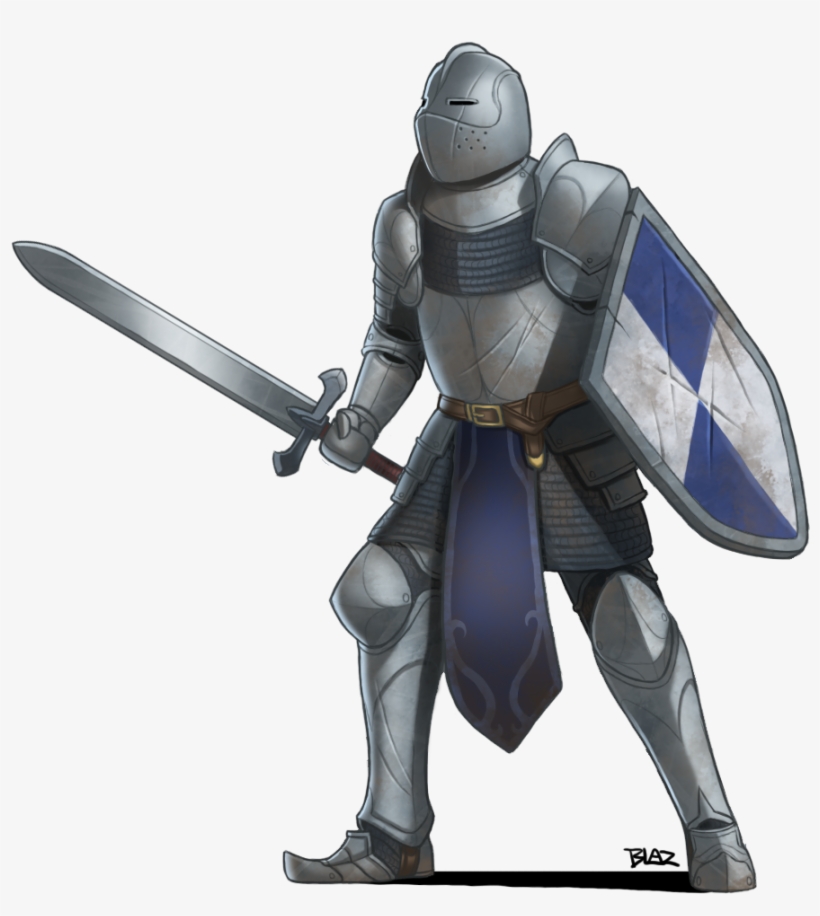 Transparent Knight Banner Royalty Free Library - Knights Transparent, transparent png #4332653