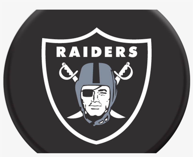 Nfl Oakland Raiders Logo Popsockets Grip - Oakland Raiders Logo, transparent png #4332742