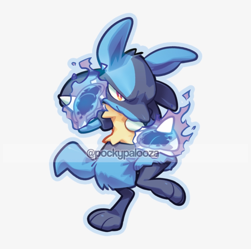 Lucario Acrylic Charm - Lucario, transparent png #4332816
