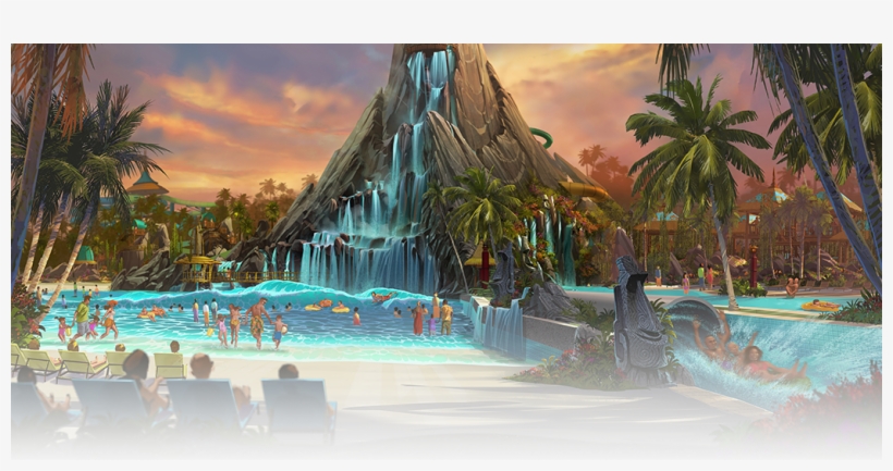 Universal's Volcano Bay Image - Volcano Bay In Orlando, transparent png #4332842