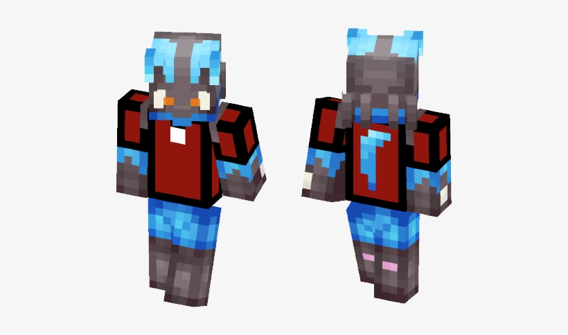 Male Minecraft Skins - Skin Do Luffy One Piece Minecraft, transparent png #4332903