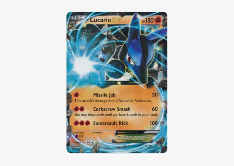 Lucario Ex, transparent png #4332939