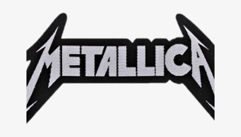 Logo Clipart Metallica - Metallica Big Logo Patch, transparent png #4333413