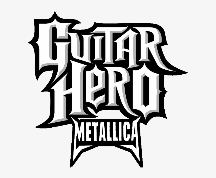 Guitar Hero Metallica Logo - Guitar Hero Game Logo, transparent png #4333433