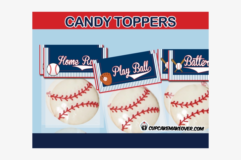 Sports Baseball Treat Bag Toppers - Free Baseball Treat Bag Printable, transparent png #4333627