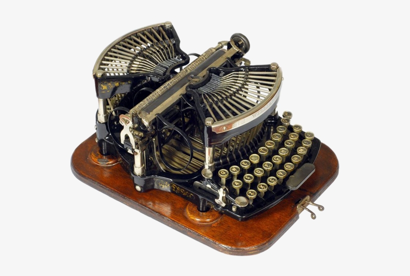 Typewriter - Primeras Sde De Escribir De Charles Gover Thurber, transparent png #4333761