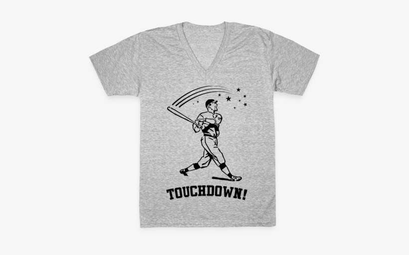 Touchdown V-neck Tee Shirt - Im Not Tsundere Baka Shirt, transparent png #4333764